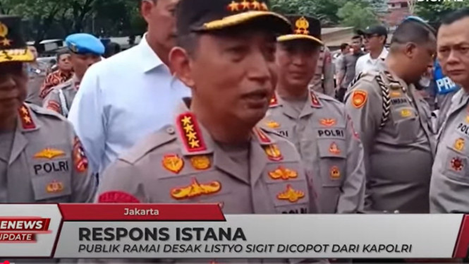 Rumor Pencopotan Kapolri Listyo Sigit