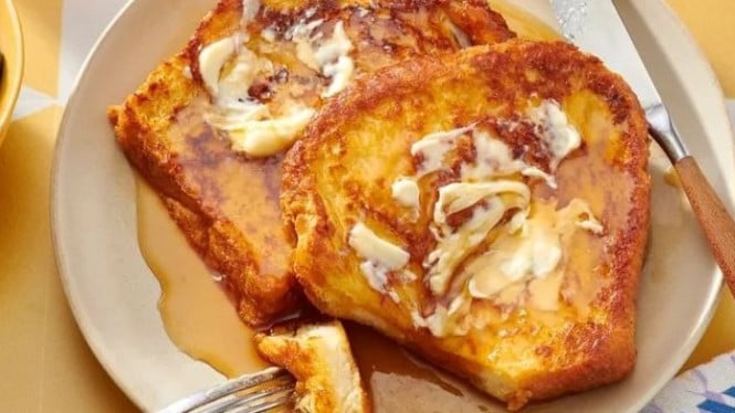 Nggak Perlu Beli Lagi, Ini Resep French Toast yang Laris di Cafe