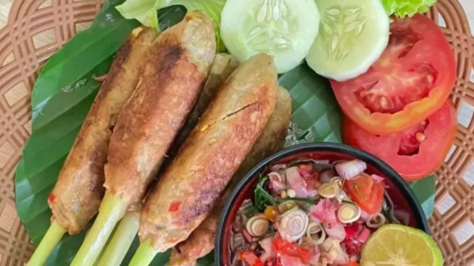 Sate Lilit Ikan Khas Bali yang Aromanya Harum