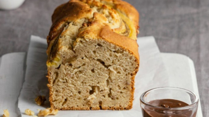 Banana bread camilan yang sangat lezat