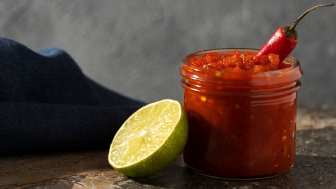 Sambal jeruk yang cocok menjadi menu pendamping sop buntut