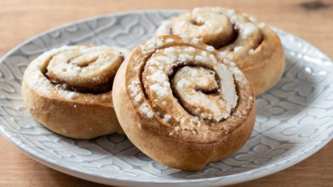 Cinnamon rolls bread camilan lezat untuk teman santai