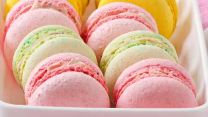 Macaron keju ekonomis mudah dibuat