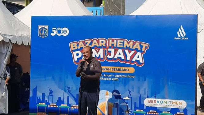 PAM jaya pasang 130 ribu sambungan air bersih