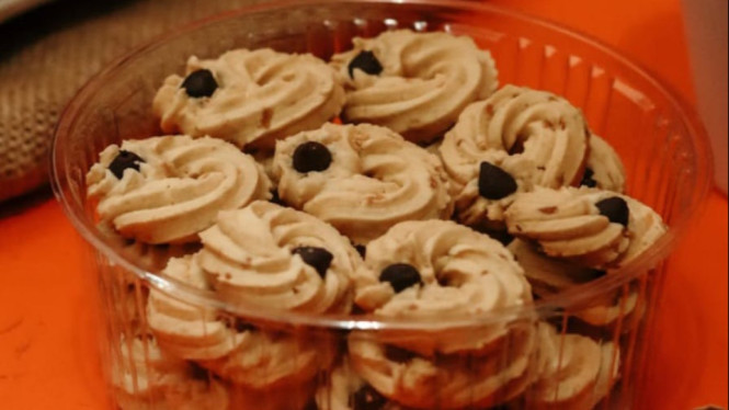 Kue semprit lezat mudah dibuat