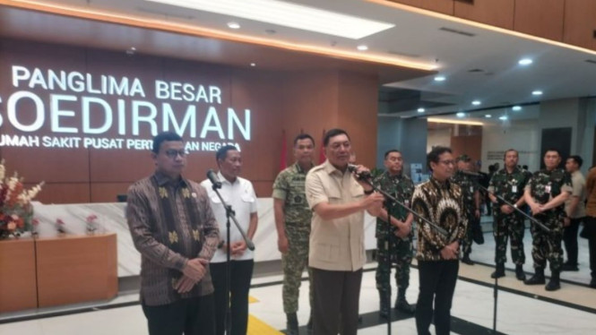 Menhan sjafrie gratiskan pengobatan untuk awak media di rsppn