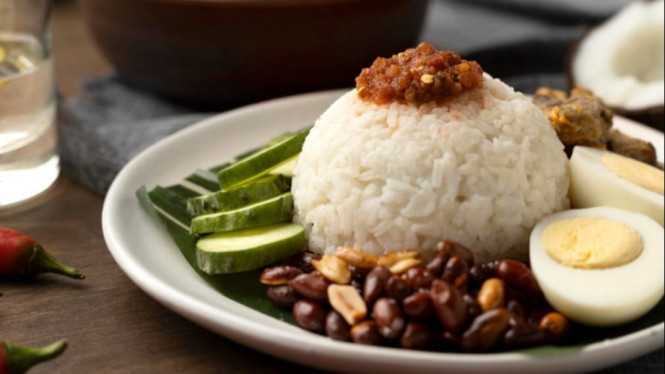Nasi uduk lezat mudah dibuat