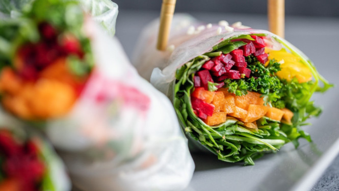 Wrap sayur pas untuk sarapan tanpa nasi