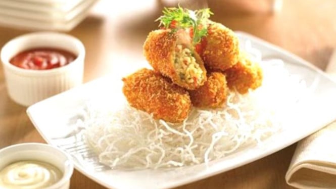 Kroket Ayam Mie, paduan lezat yang sempurna.