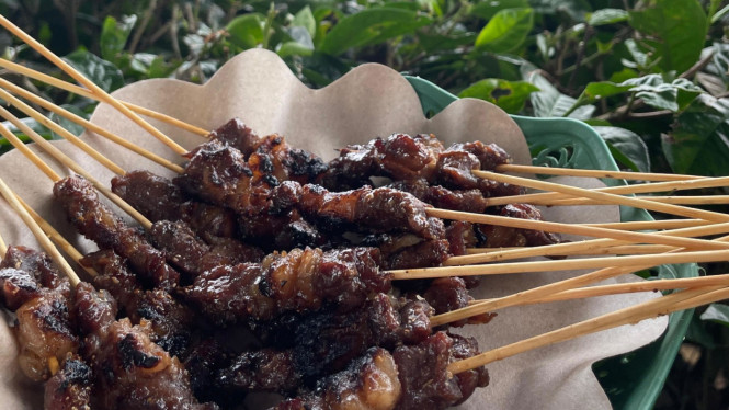 Sate maranggi empuk dan juicy