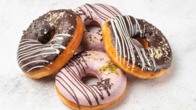Camilan lezat donat cair mudah dibuat