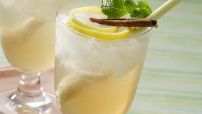 Spicy lemon slush untuk cuaca panas
