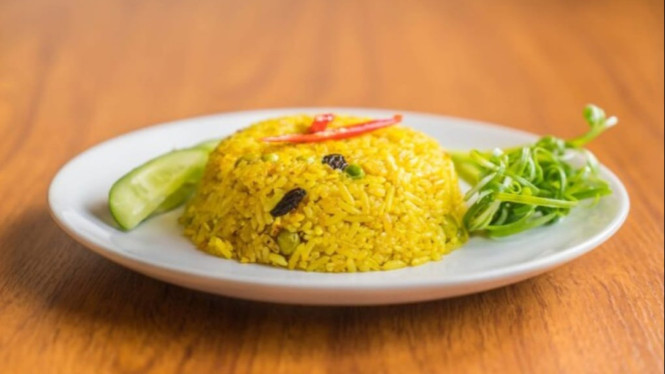 Nasi kuning mudah dibuat