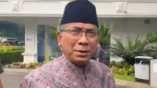 Ketua Umum PBNU KH Yahya Cholil Staquf atau Gus Yahya