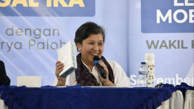 Wakil Ketua MPR RI Lestari Moerdijat saat memberikan paparan