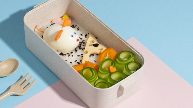 Ide menu nasi kotak untuk anak yang menggemaskan