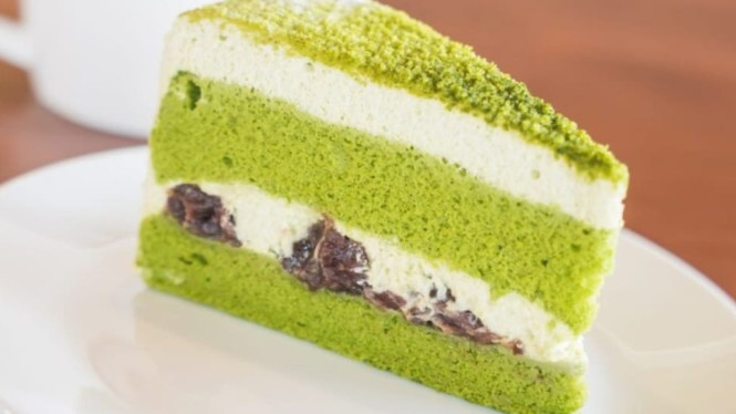 Pandan chiffon cake mudah dibuat