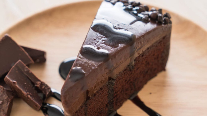 Chocolate cake kue lembut