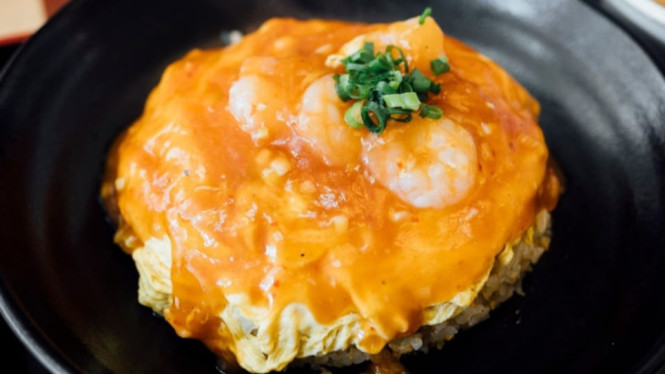 Telur saus tiram hidangan simple
