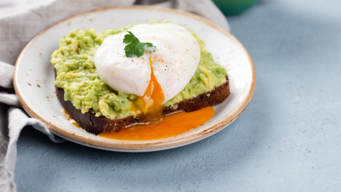 Avocado toast yang pas untuk sarapan ala Amerika