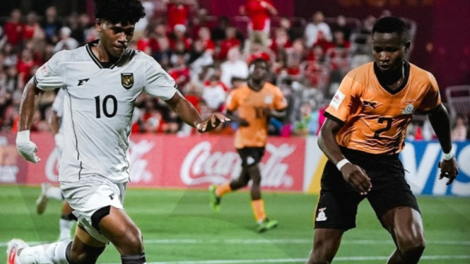 Timnas Indonesia U-17 Vs Zambia di Piala Dunia U-17