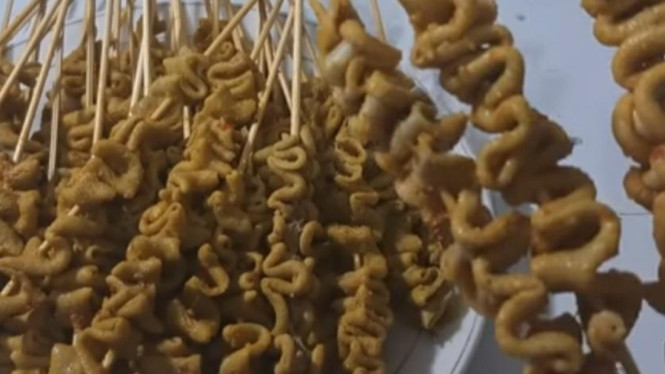 Sate usus foto dari sobat mama masak