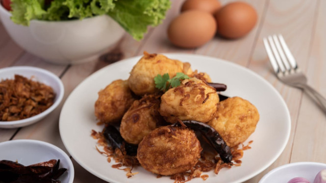 Lembut di dalam, gurih di luar perkedel daging homemade