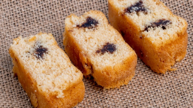 Bolu pisang cokelat yang manis dan mengenyangkan