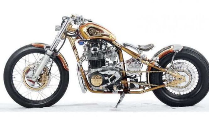 Motor Custom Rakitan, Masih Banyak Diminati
