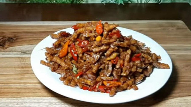 orek tempe warteg foto dari ceceromed kitchen