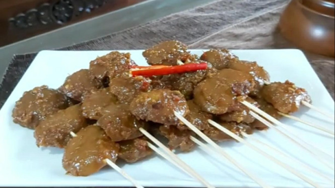 sate jengkol foto dari dapur mak e
