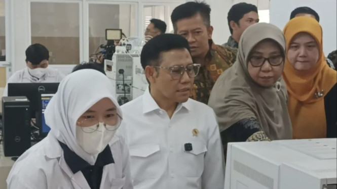 Menko PM Muhaimin Iskandar di SMAK Bogor