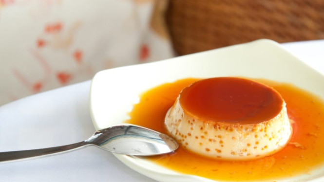 Lezatnya puding karamel
