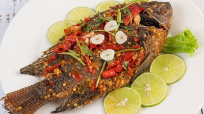 Lezatnya ikan kembung bakar madu