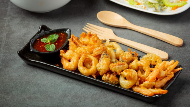 Crispy di luar, lembut di dalam