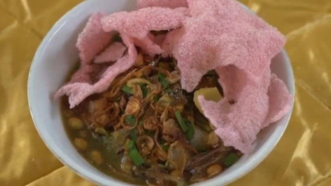 Bubur ase foto dari cerita budaya bahasa