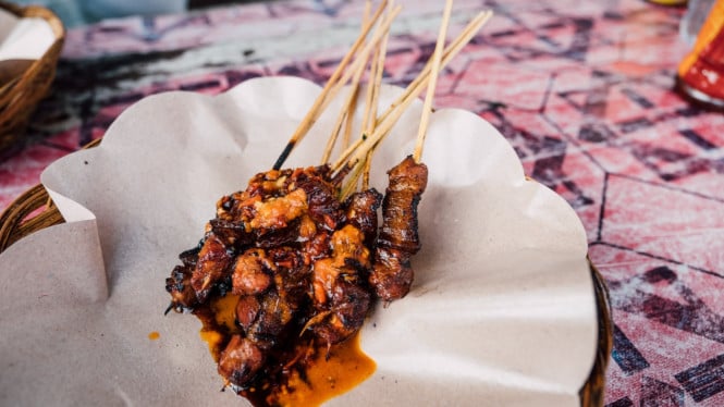 Sate maranggi yang enak dimakan dengan menu lain