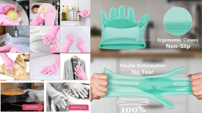Sarung Tangan Silikon Magic Glove