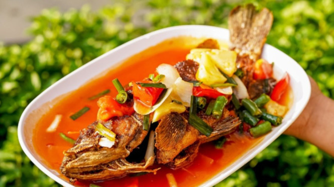 Kerapu asam manis ala rumahan, cocok untuk hidangan keluarga
