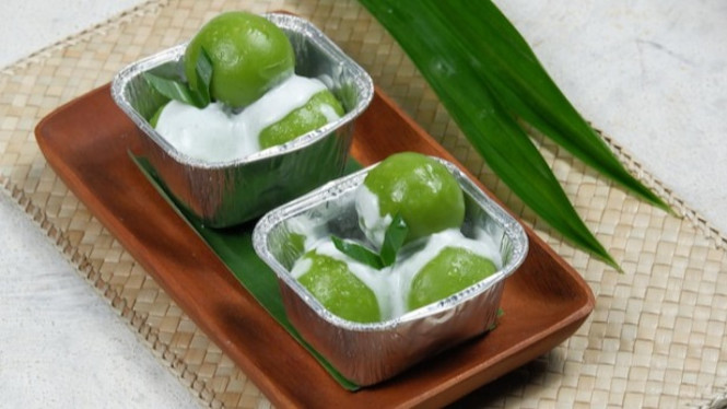 Kelezatan Kue Badak Barandam Khas Banjar, Kenyal diluar Lumer didalam