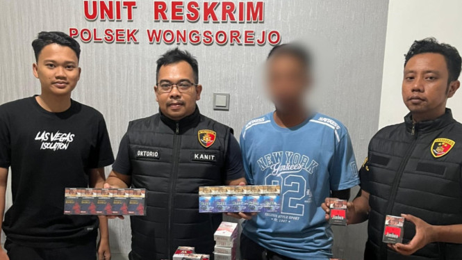 Ali Mustofa ditangkap Reskrim Polsek Wongsorejo