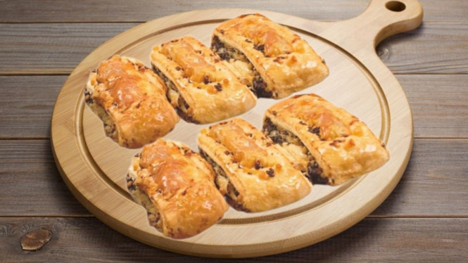Croissant martabak kreasi camilan mudah dibuat