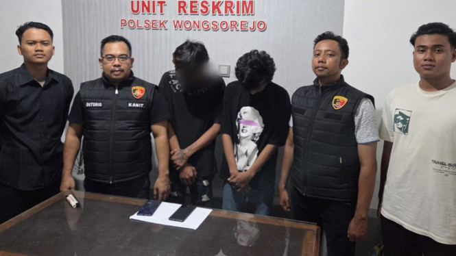 Pelaku judi online diamankan Reskrim Polsek Wongsorejo