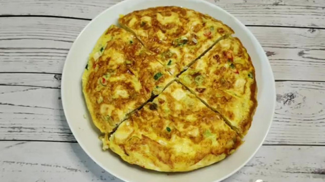 omelette tahu foto dari cooking kara