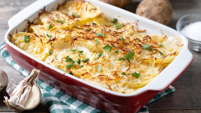 Kenikmatan Potato Gratin dalam setiap gigitan