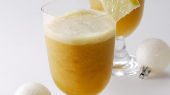 Jus apel nanas minuman sehat pelepas dahaga