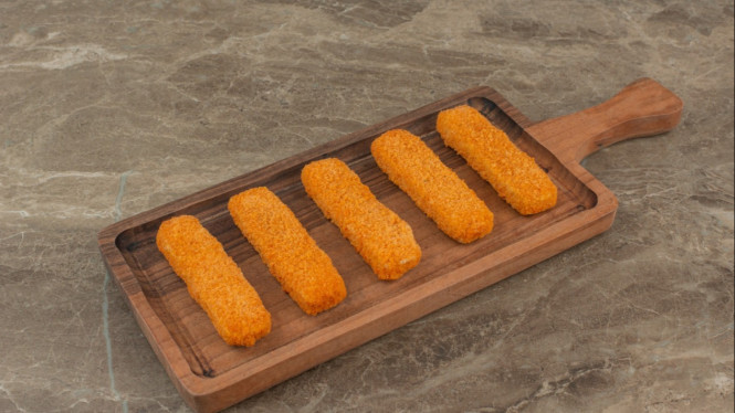 Penggabungan mac and cheese dan nugget