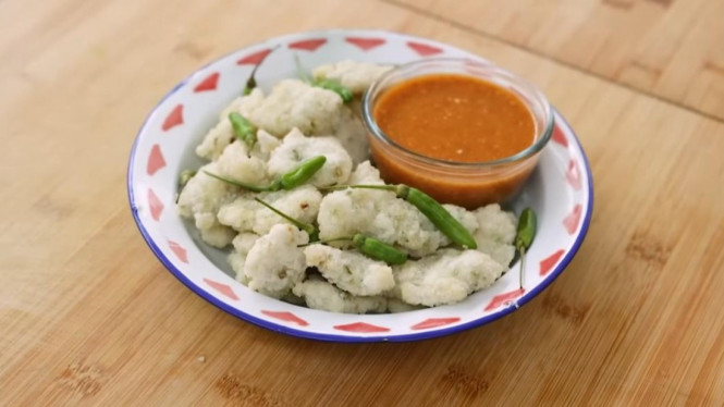 Cireng mini hangat menggoda selera