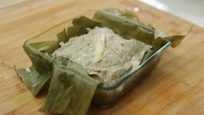 Gadon sapi harum daun pisang yang menggugah selera