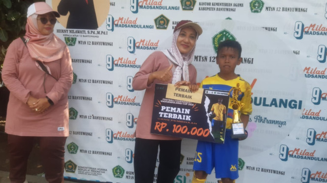 Pemain terbaik Madsandulangi Cup 2026, Reyhan Dimas